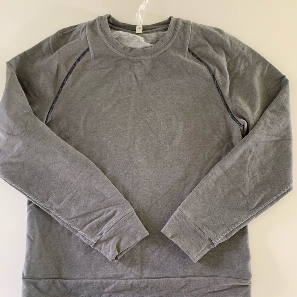 Grey Lululemon Crewneck Sweatshirt